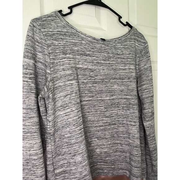 WHITE HOUSE BLACK MARKET Women's Layered Look Size S Long Sleeve Top Shirt - Picture 2 of 5